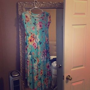 Fun floral dress